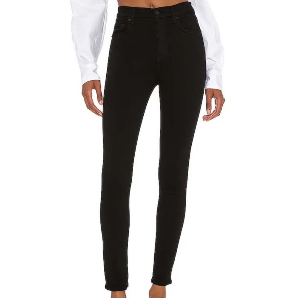 GRLFRND Kennedy High Rise Black Super Stretch Skinny Jean Size 27